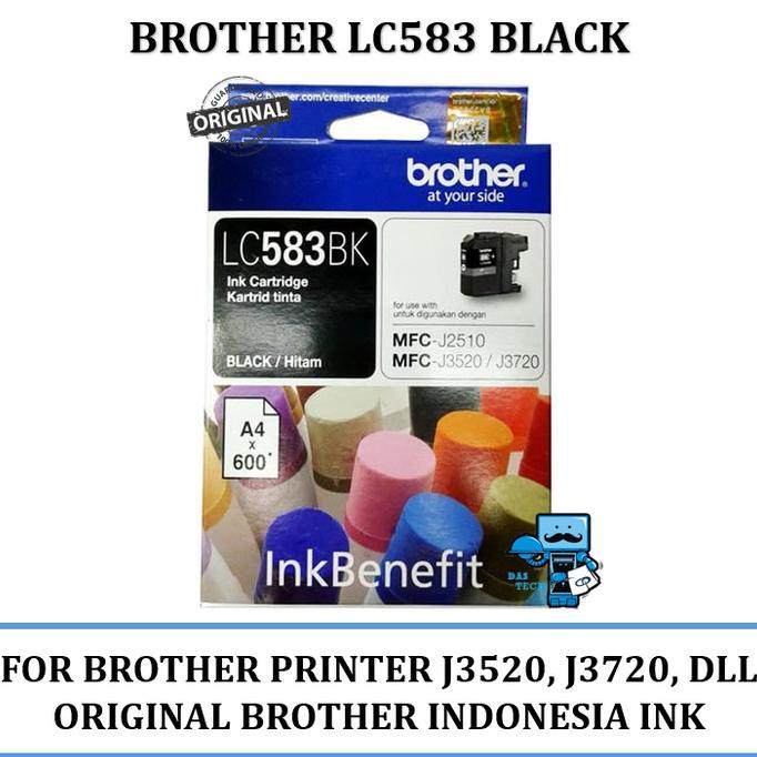 Tinta Brother LC-583 Ink Tinta Original Brother (Black)