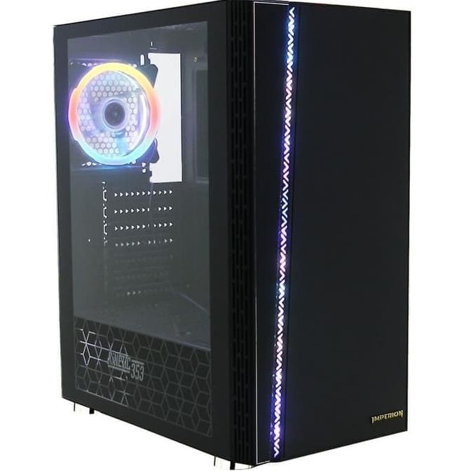 Imperion Casing PC Kinetic 353 Free 1 Fan Case PC - Casing Komputer