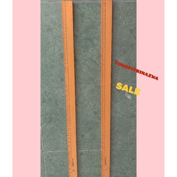 

Terbatas KMKOA PENGGARIS KAYU 1M (asli kayu bukan harbot) W66 Pasti Murah