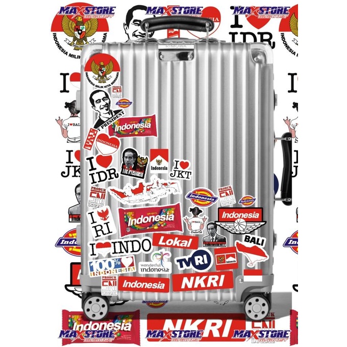 

Promo Sticker Koper Indonesia / Travel Sticker / Luggage Sticker