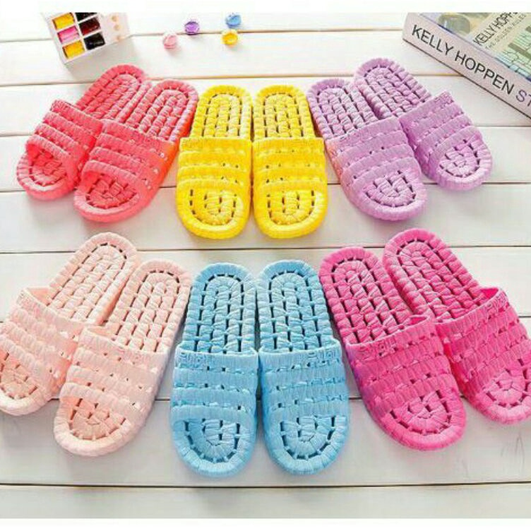 ➯Ready✷ CKHHI Sandal Rumah/Sandal Indoor/Sandal Kamar Mandi/Sandal Karet/Sandal Anti Slip/Sandal Ant