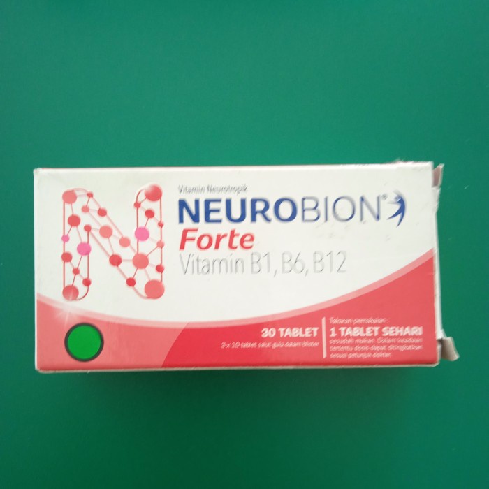 Obat Kebas & Kesemutan Neurobion Forte Strip isi 10 tablet
