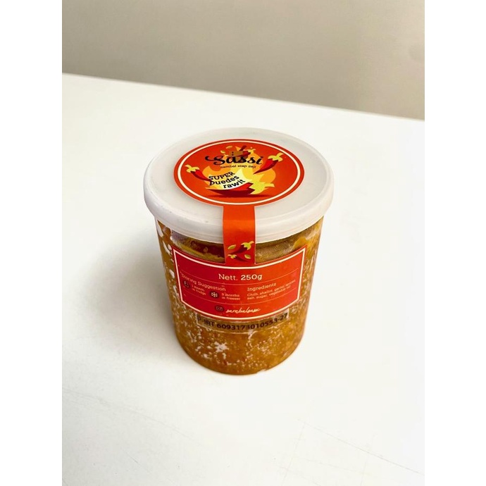 

Sambal Sassi - SUPER PUEDES RAWIT (Tolong BACA Deskripsi SBLM MEMBELI)