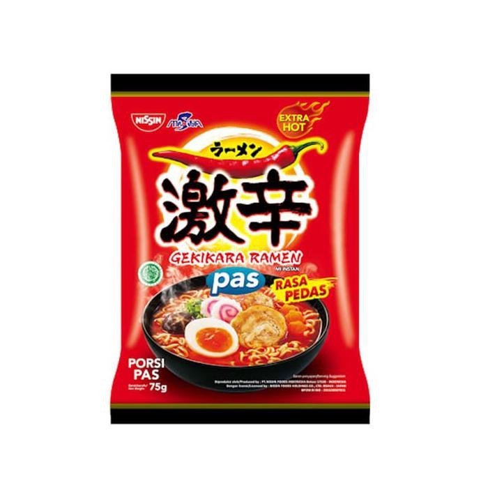 

NISSIN Gekikara Ramen Pas Pedas 75g