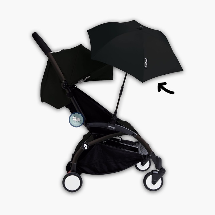 Terlaris Acc Stroller Babyzen Yoyo Parasol - Babyzen Yoyo Aksesoris - Payung Babyzen Yoyo - Black