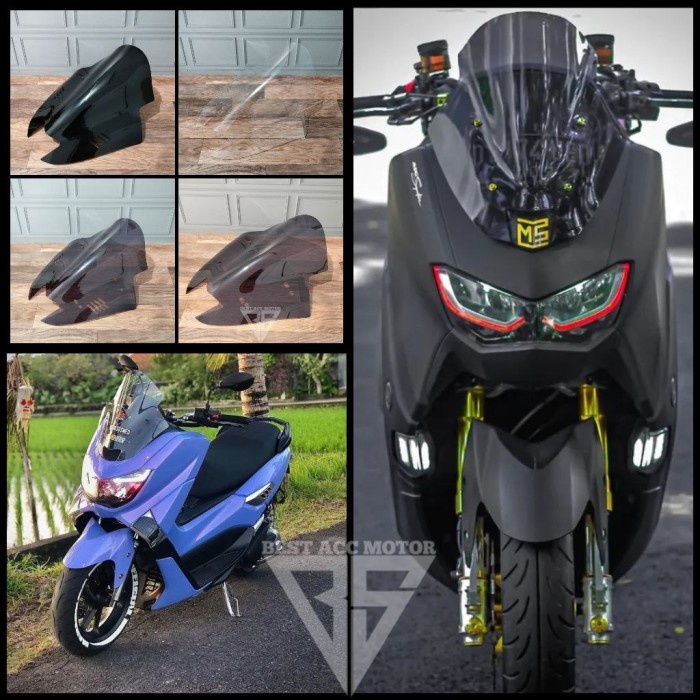 Terlaris Windshield New Nmax 2020 2021 Model Jenong Visor Nmax 2020 2021 2022