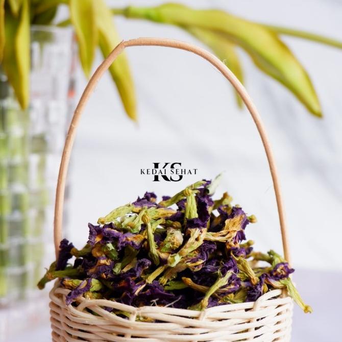 

50Gr Bunga Telang / Teleng Kering