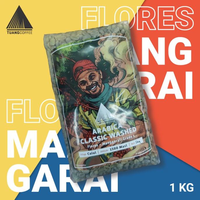 

Green Bean Arabica Washed Tuang Coffee Flores Manggarai G3