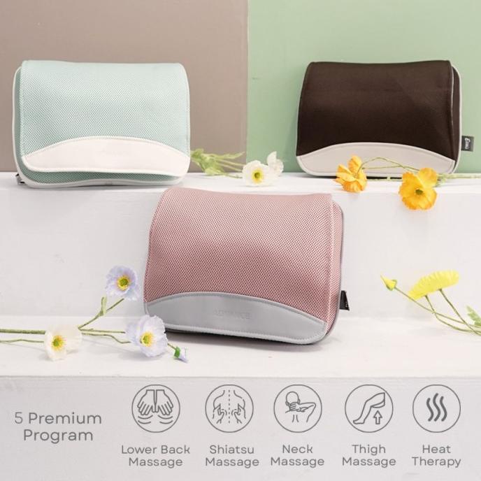 BANTAL PIJAT LEHER - ADVANCE NEO NECK CUSHION - PIJAT PORTABLE