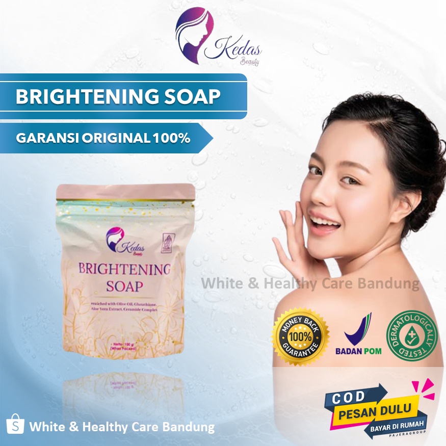 Kedas Beauty Soap / Sabun Cuci Muka - Original BPOM Official Store - 1 Paket Lengkap