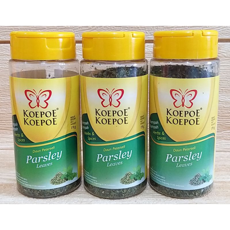 

✔MURAH Daun Parsley Koepoe 19gr / Parsley Leaves / Kupu Kupu