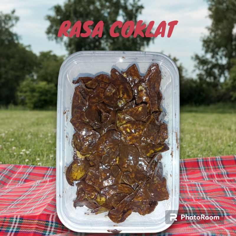 

keripik pisang coklat