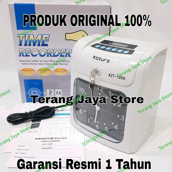 Mesin Absen Ceklok Kozure KZT-1200 Mesin absen manual Kozure KZT-1200