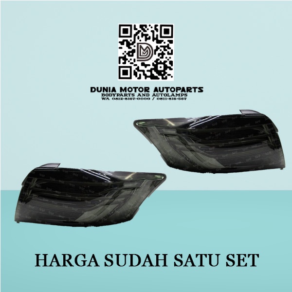 Lampu Stop Belakang Vios Gen 3 Variasi Smoke Strip Led Sequential Set