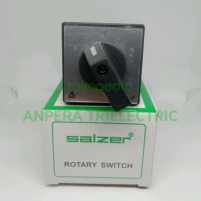 Terlaris Sa16-3-2 Salzer Selector Switch 16A 3 Posisi 2 Pole Salzer Sa16-3-2
