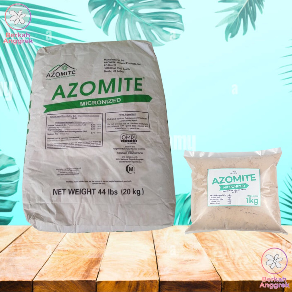 Azomite 1 Kg Mineral Pertumbuhan Tanaman