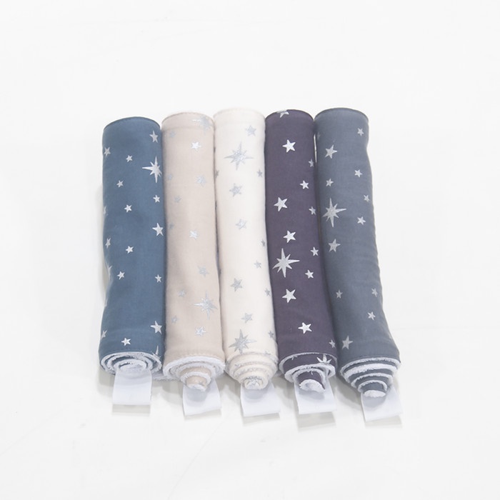 Terlaris Cribcot Burp Cloth (Kain Sendawa) - X5 Starlight Boy