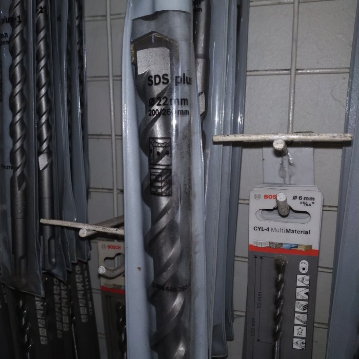 Terlaris Bosch 22 Mm Mata Bor Beton Sds Plus 22Mm