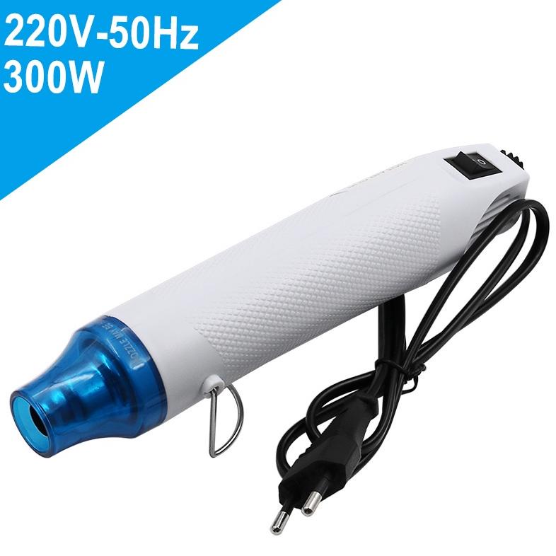 Terbaik Mini Hot Gun Heat Gun Low Watt 300W Electric Alat Pemanas Multifungsi 2023