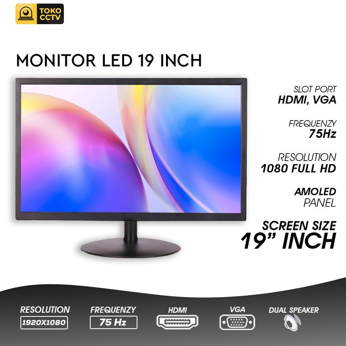 Terlaris Monitor Led 19 Inch