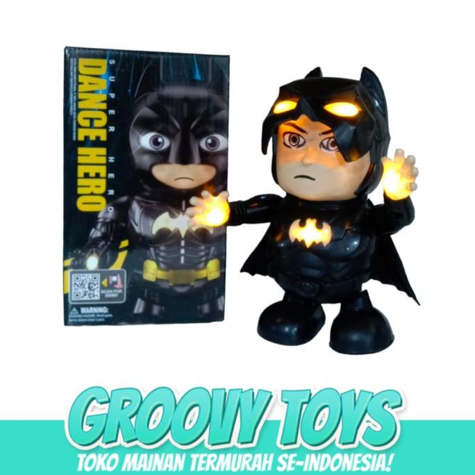 Mainan Anak Dance Hero Robot Goyang Batman Bbr-251