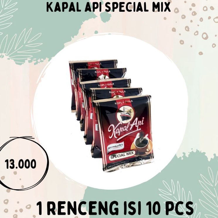 

✺Harga Murah✽ ZYDLJ Kopi Kapal Api Special Mix (isi 10pcs) M57 ✼Ready Stock