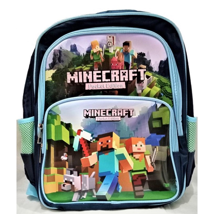 Tas Minecraft / Minecraft Backpack / Tas Ransel Minecraft