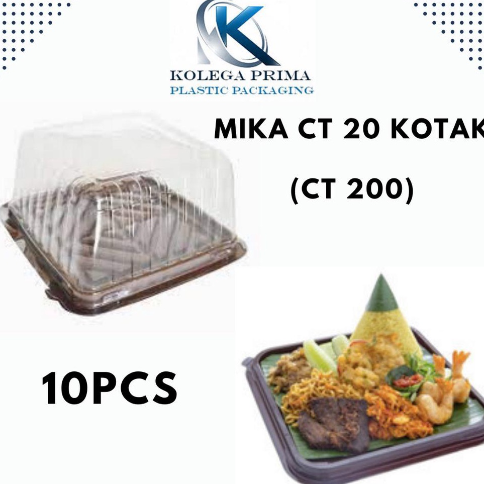 ➦GeC MIKA KUE TART 20CM/ CT 20 KOTAK/ MIKA TART BLACKFOREST/ CT 200/ MIKA KUE MURAH ISI 10PCS ✫ ❇ ｀