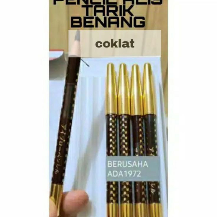PENCIL ALIS TARIK BENANG COKLAT