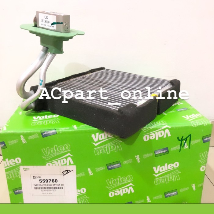 Evaporator Cooling Coil Datsun Go (+ Expansi )Valeo Ori Kode Br03