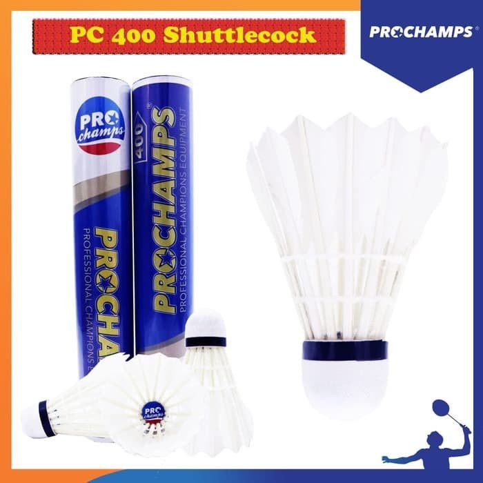 Terlaris Prochamp Pc 400 Shuttlecock Badminton Original