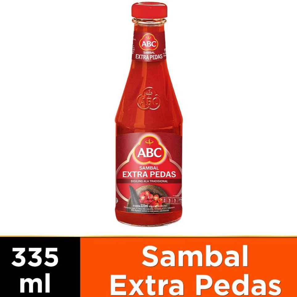 

TrxGg5G0 ABC Saus Sambal Extra Pedas 335 mL