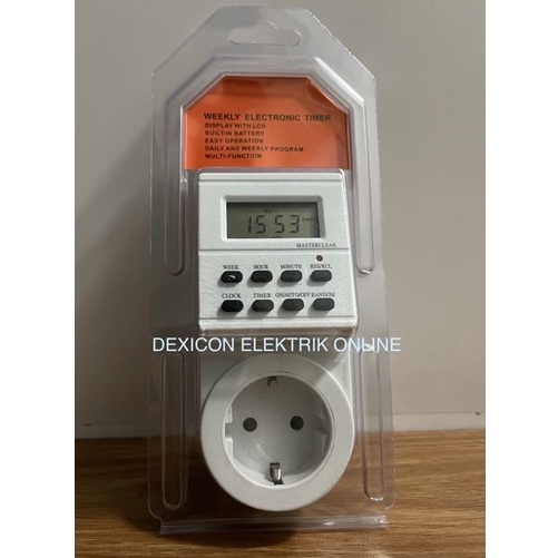 ✼ Timer digital stop kontak/stop kontak timer digital/stop kontak on off listrik otomatis/stop konta