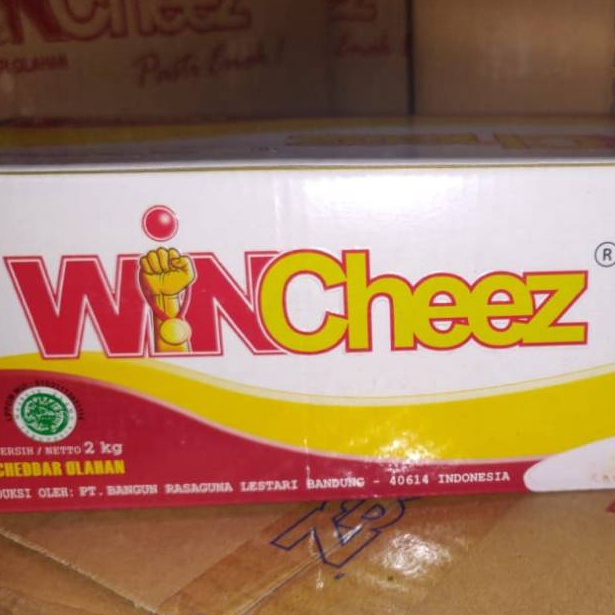 

Trx1x1Wl Wincheez Cheddar olahan 2kg/Keju Cheddar wincheez 2kg