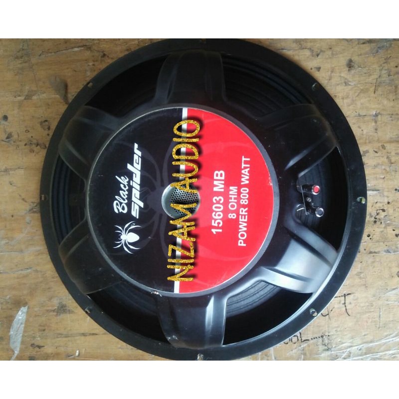Speaker 15 inch black spider BS 15603 mb