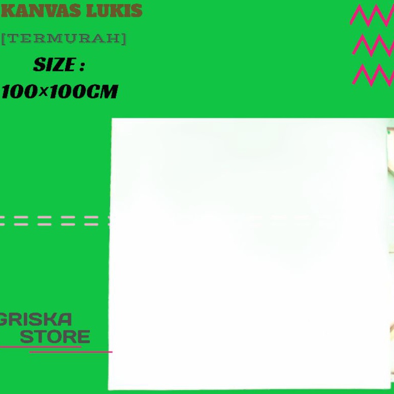 

Terbaru.. KANVAS LUKIS / MEDIA LUKIS UKURAN 100×100CM GJQ