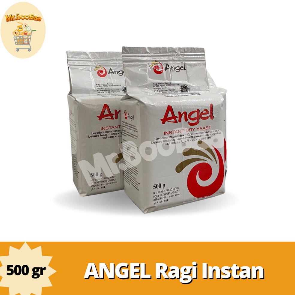 

Terbatas ANGEL White Ragi Instan 500gr - Pengembang Kue & Makanan - Instant Dry Yeast White 47