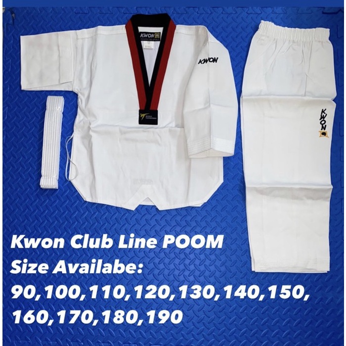 Baju Taekwondo - Kwon Club Line Poom Dobok