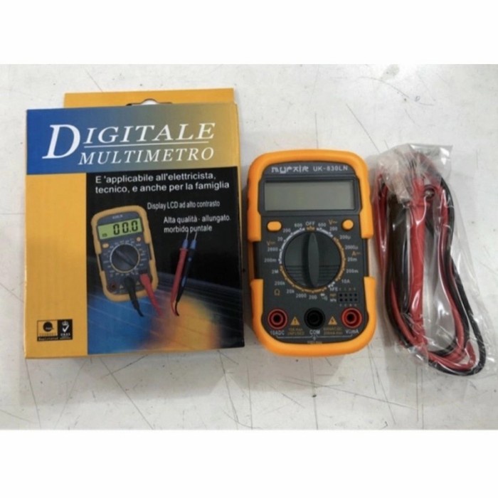 HOT SALE AVOMETER DIGITAL / MULTIMETER DIGITAL UK-830LN MYFAIR UK 830LN TERMURAH