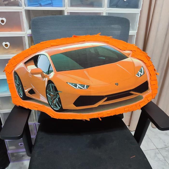 Pinata Pukul Hot Wheels Mobil Balap