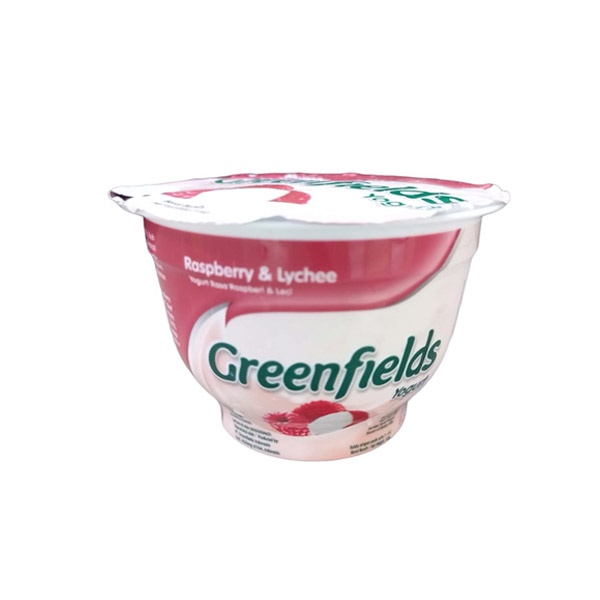 

GREENFIELDS YOGURT RASPBERRY LYCHEE 125 GR