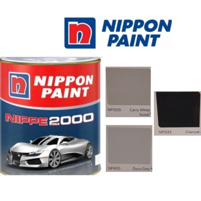 MUST HAVE NIPPE 2000 CHARCOAL NP1033 NIPPE CHARCOAL NP1033 NIPPE 1LTR TERMURAH