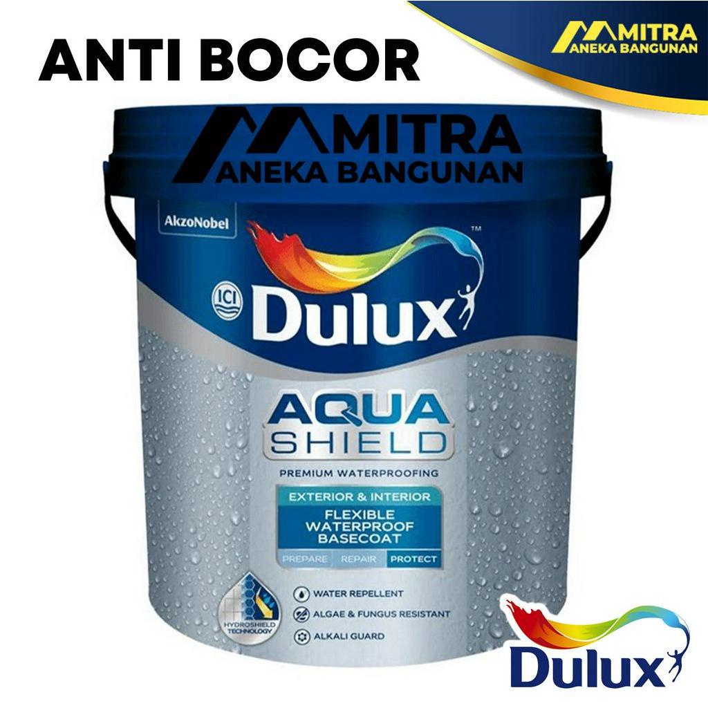 DULUX AQUA SHIELD 1 KG / CAT TEMBOK WATERPROOF ANTI BOCOR ANTI AIR