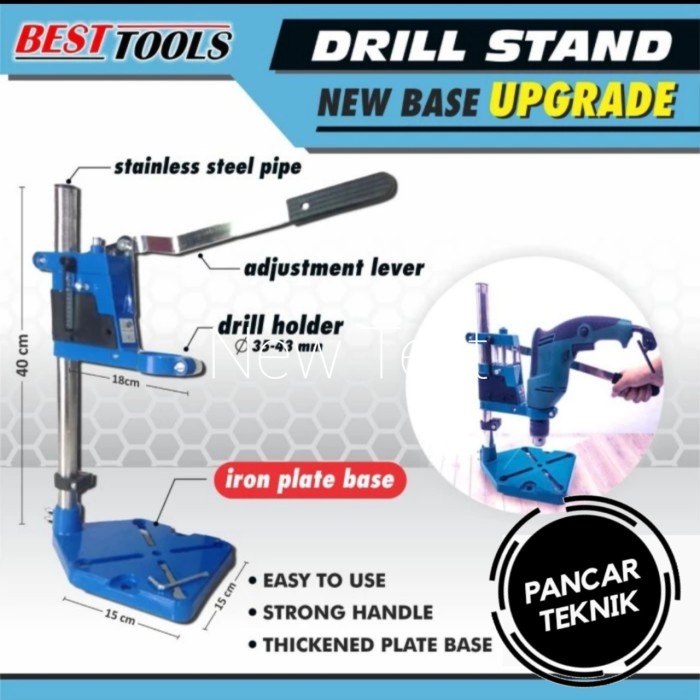 PROMO!!! DRILL STAND DUDUKAN PENYANGGAH BOR TANGAN LISTRIK JADI BOR DUDUK TERMURAH