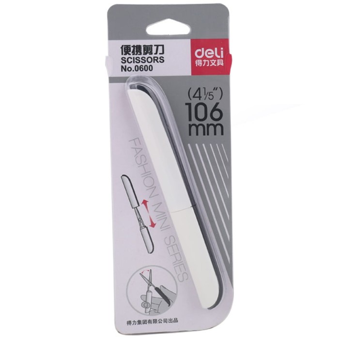 

Bestseller Gunting Travel Mini+ Tutup Lipat Deli E-77761 Travel Portable Scissors