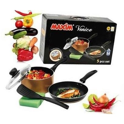 Maxim Venice SET 5 pcs / Set Peralatan Masak Cookware