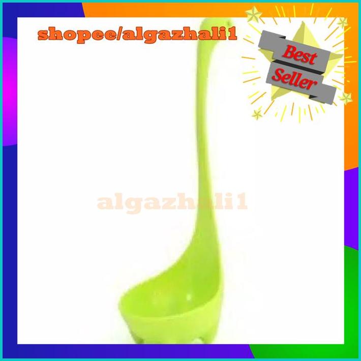 SENDOK CENTONG BESAR SOUP SUP KUAH SAYUR ES BUAH BISA BERDIRI DINO TERMURAH 