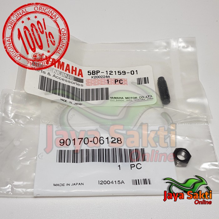 Baut + Mur Setelan Klep Scorpio - Scorpio Z Asli Yamaha