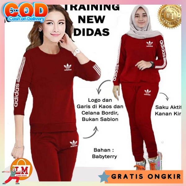 Bsju Serelan Olga Seteln Training Ibu2 One Set Bj Srnam Murce Bju Stln Gim Gaya Baru Setelab Baju Se