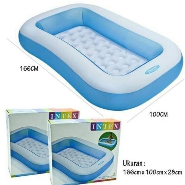 Intex Kolam Renang Anak - Kolam Mandi Anak - Kolam Renang Karet Jumbo